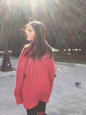 朱庭辰户外唯美写真