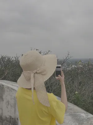 鞠婧祎清纯旅拍写真图片_5
