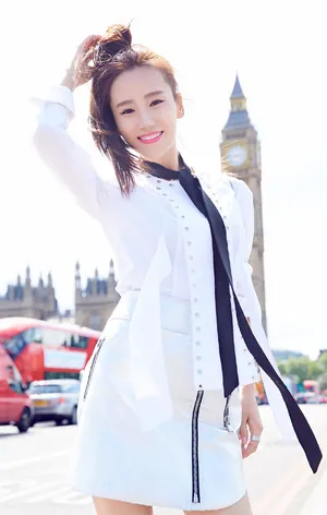 高洋高马尾时尚潮流写真高清图片_3