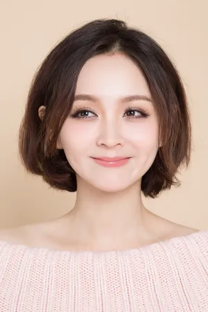 邓莎粉色毛衣恬静美艳写真图片_1