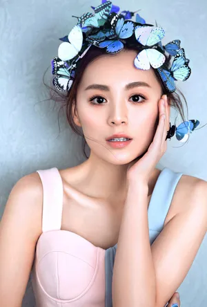 毛林林清晰俏丽时尚写真高清图片