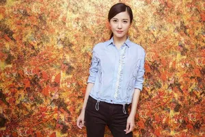 杨子珊时尚大方写真图片_1