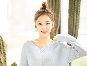 蔡文静甜美俏皮居家写真高清图片_2