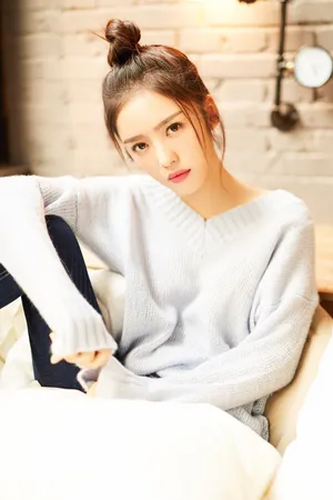 蔡文静甜美俏皮居家写真高清图片_3