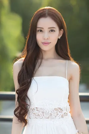 温心清新脱俗气质写真高清图片_5