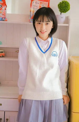 沈月校园风唯美性感写真图片_2