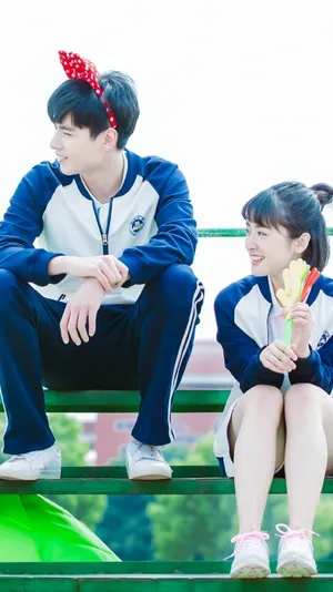 胡一天沈月《致我们单纯的小美好》情侣剧照图片_2