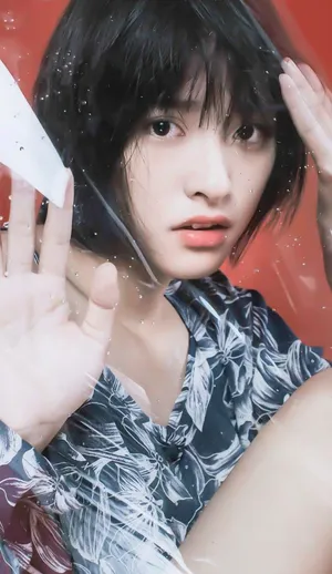 沈月小露香肩性感图片