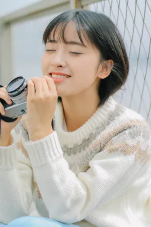 沈月唯美小清新写真