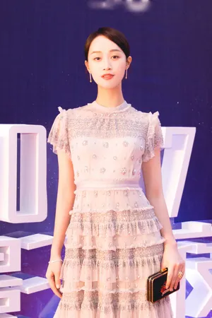 蓝盈莹长裙飘逸活动图片_3