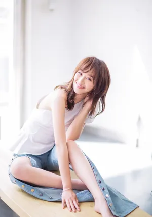 蓝盈莹清新性感时尚街拍高清图片_6