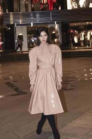 吴优欧美范酷炫时尚街拍图片_5