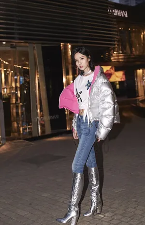吴优欧美范酷炫时尚街拍图片_6