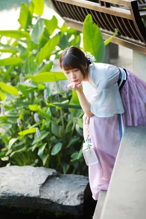 徐娇唯美汉服写真图片_8