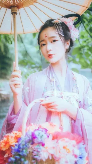 徐娇唯美梦幻古风写真高清图片_5