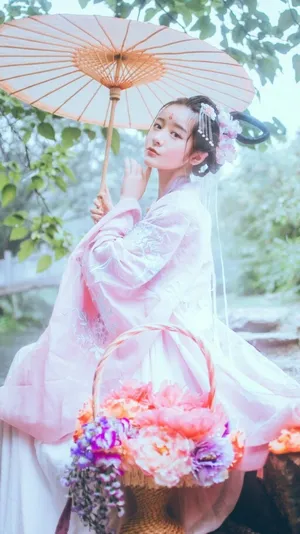 徐娇唯美梦幻古风写真高清图片_6