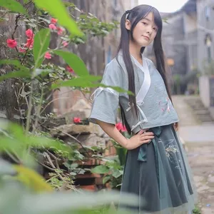徐娇唯美汉风服饰清新唯美写真_2