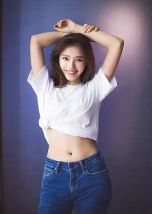 林允露脐装清爽性感写真图片_4