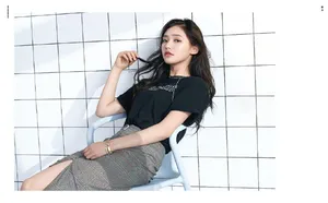 林允清凉春夏风简约唯美写真图片_2