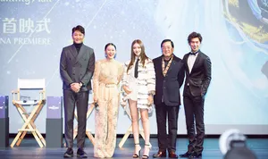 林允《假如王子睡着了》电影首映会现场写真图片_5