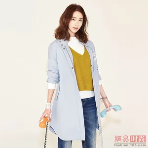 林允儿春季画报，清新唯美秀长腿_2