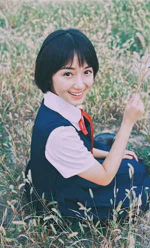 卜冠今清纯可爱日系风格写真图片