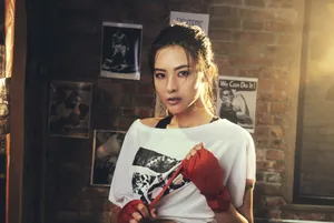 郑罗茜运动健身写真图片_3