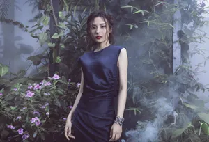 郑罗茜复古风美艳气质写真图片_2