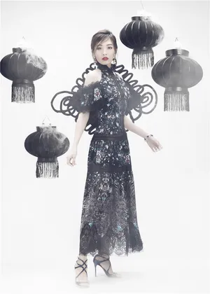 郑罗茜万圣节时尚写真图片