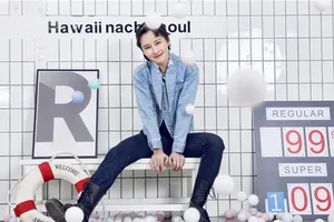蒋璐霞魅力独特中性写真图片_3