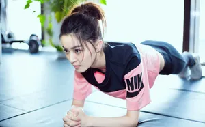 梁婧娴健身运动风元气写真图片_5