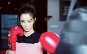 梁婧娴健身运动风元气写真图片_7