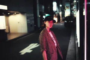 周奇奇东京夜拍图片_5