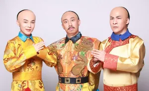 大张伟白凯南沈凌模仿还珠格格造型_3