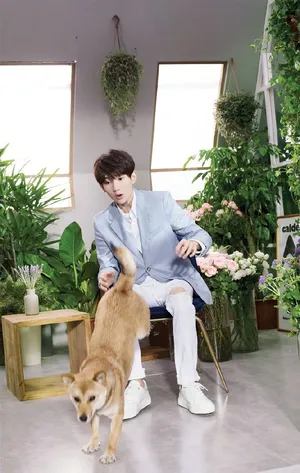 tfboys王源小清新简约写真花絮图片