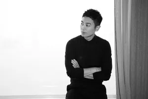 朱亚文黑白气质写真图片_1