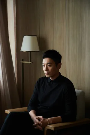 朱亚文黑白气质写真图片_2