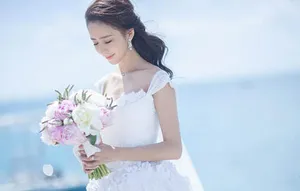 陈思成佟丽娅唯美婚纱照图片_12