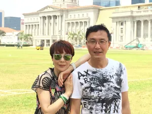 达康书记老婆岳秀清恩爱图片_6