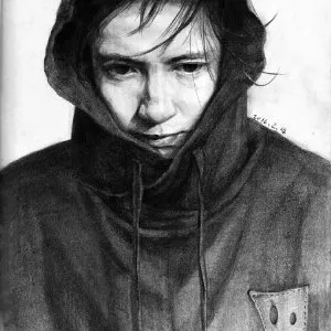 薛之谦精美铅笔素描图片_1