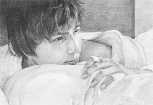 薛之谦精美铅笔素描图片_5