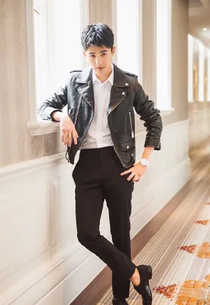 刘昊然少男绅士图片