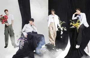韩东君于朦胧经超张晓晨“花样”杂志大片写真图片_4