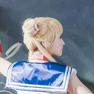 胡一天沈月美少女战士夜礼服假面cos图片_8