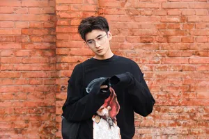张云龙潮范儿街拍写真帅气图片_2