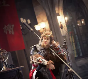 王嘉尔《王者出击》齐天大圣孙悟空cosplay图片_3