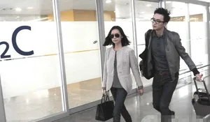 董洁曝潘粤明嗜赌致离婚首度亮相机场面容憔悴_3