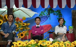 老爸老妈看我的现场照何炅潘粤明又哭又笑_2
