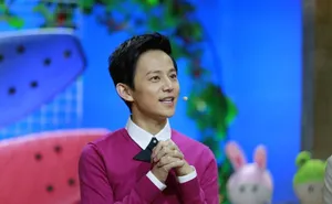 老爸老妈看我的现场照何炅潘粤明又哭又笑_8