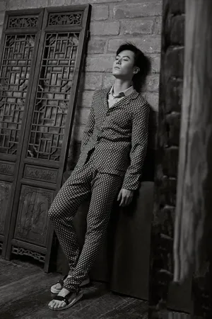 茅子俊文艺复古风时尚写真高清图片_5